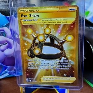 Pokemon Exp. Share Secret Rare Trainer card